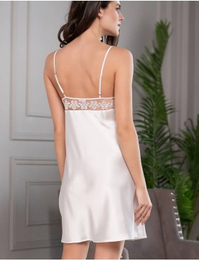 Сорочка атласная Mia-Amore MARISIA 8581 белый, Цвет: белый, Размеры: XS, изображение 2