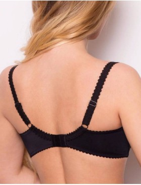 Бюстгальтер балконет Orhideja 553-290 черный-пион, Цвет: черный-пион, Размеры: 85D, изображение 2