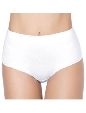 Трусы слипы высокие хлопок JANIRA MAXI PERFECT DAY COTTON 1031390 blanco, Цвет: blanco (белый), Размеры: M