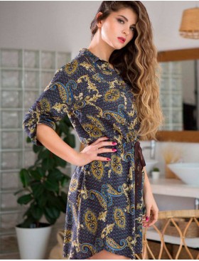 Туника домашняя Mia-Mia ELANIA 16430, Цвет: принт 707, Размеры: L, изображение 3