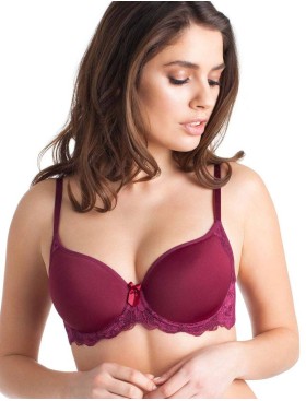 Бюстгальтер спейсер Orhideja 180-208 малиновое сияние, Цвет: малиновое сияние, Размеры: 75E, изображение 3