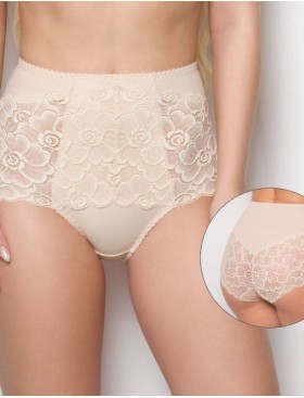 Трусы макси с кружевом Orhideja 207-146 серебристый пион, Цвет: серебристый пион, Размеры: M, изображение 2