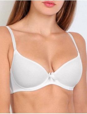 Бюстгальтер спейсер гладкий Orhideja 181-000 белый, Цвет: белый, Размеры: 70E