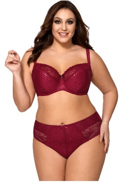 Бюстгальтер полумягкий Ava NOW OR NEVER 1899 PU, Цвет: вишня, Размеры: 65E, изображение 2