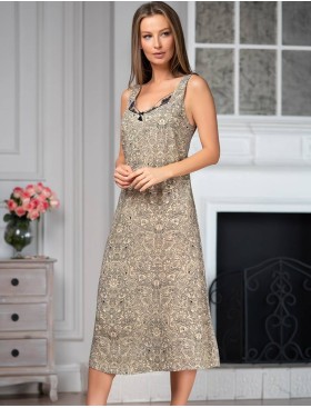 Ночная сорочка Mia-Amore DOMINICA 1268, Цвет: бежевый, Размеры: 3XL