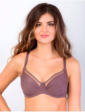 Бюстгальтер мягкий Milavitsa 100150 / 120150 шоколадный трюф, Цвет: шоколадный трюф, Размеры: 70I, изображение 3