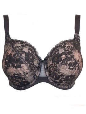 Бюстгальтер мягкий Milavitsa 107180 / 117180 черный/нюд, Цвет: черный/нюд, Размеры: 80C, изображение 5