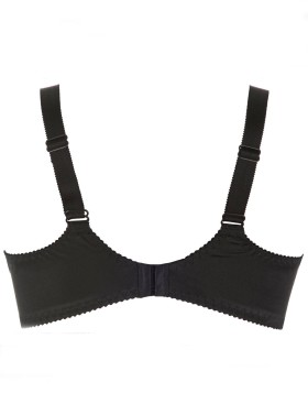 Мягкий хлопковый бюстгальтер без косточек Milavitsa 108180 / 118180 черный, Цвет: черный, Размеры: 80D, изображение 7