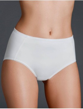 Высокие трусы слипы Milavitsa 260210 белый, Цвет: белый, Размеры: 2XL, изображение 2