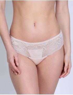 Кружевные трусы бразилиана Orhideja 299-437 серебристый пион, Цвет: серебристый пион, Размеры: XS