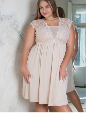 Сорочка Akcent 504 телесный, Цвет: телесный, Размеры: S