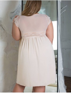 Сорочка Akcent 504 телесный, Цвет: телесный, Размеры: S, изображение 2