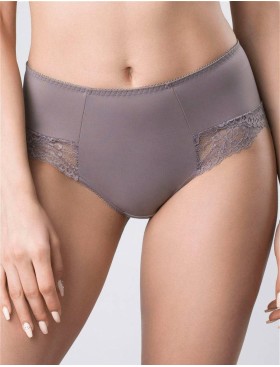 Трусы слипы-миди Honey H34-17-K серый жемчуг, Цвет: серый жемчуг, Размеры: 4XL