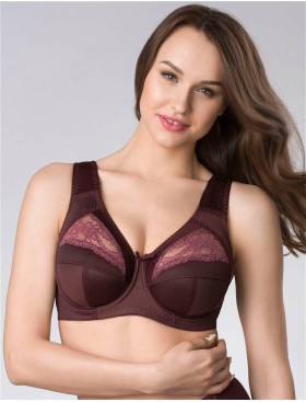 Бюстгальтер мягкий Honey H36-17-L махагон, Цвет: махагон, Размеры: 75H, изображение 4