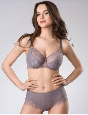 Трусы шорты Honey H38-17-K серый жемчуг, Цвет: серый жемчуг, Размеры: S, изображение 2