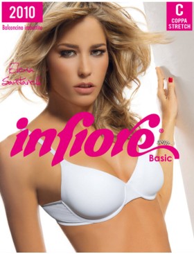 Бюстгальтер гладкая чашка Infiore BASIC 2010 bianco, Цвет: bianco (белый), Размеры: 85C, изображение 5