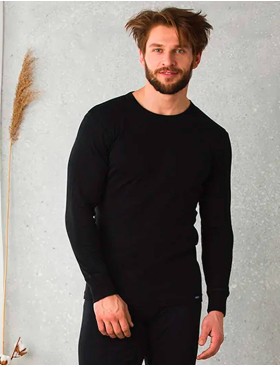 Футболка мужская с длинным рукавом Key MVD 012 графит, Цвет: графит, Размеры: M