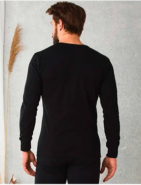 Футболка мужская с длинным рукавом Key MVD 012 графит, Цвет: графит, Размеры: M, изображение 2