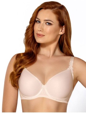 Мягкий формованный бюстгальтер Mefemi ANITA U minimizer экрю, Цвет: экрю, Размеры: 75E, изображение 4