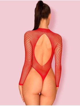 Соблазнительное боди Obsessive B 126, Цвет: красный, Размеры: XL/2XL, изображение 2