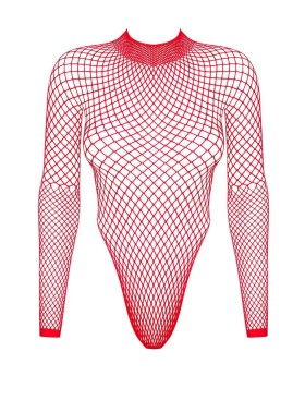 Соблазнительное боди Obsessive B 126, Цвет: красный, Размеры: XL/2XL, изображение 3