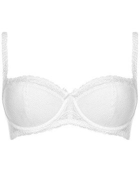 Бюстгальтер балконет Sermija 123-09-L белый, Цвет: белый, Размеры: 90B, изображение 8