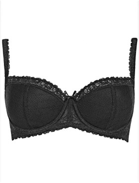 Бюстгальтер балконет Sermija 123-09-L чёрный, Цвет: чёрный, Размеры: 90B, изображение 5