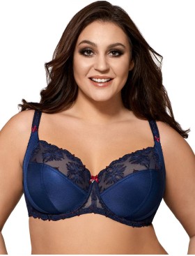 Бюстгальтер мягкий с подкроем Ava ELECTRA 1882 M, Цвет: темно-синий, Размеры: 70D