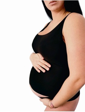 Майка на широких бретелях Julimex FLEXI черный, Цвет: черный, Размеры: UN, изображение 3