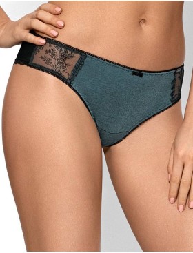 Трусы бразилиана Nipplex AGNES BRAZYLIANY, Цвет: зеленый, Размеры: S