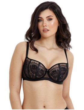 Бюстгальтер балконет мягкий Subtille AIDA soft balconette черный, Цвет: черный, Размеры: 70I, изображение 4