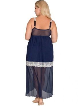 Сорочка для пышной груди Akcent 537 индиго, Цвет: индиго, Размеры: L, изображение 2