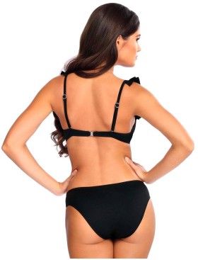 Раздельный купальник пуш-ап Lorin L2368/1, Цвет: черный, Размеры: 70C, изображение 2