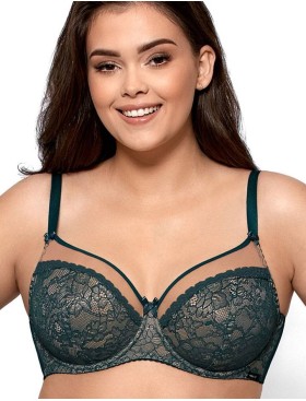 Бюстгальтер мягкий Nipplex ANASTASIA M, Цвет: зеленый, Размеры: 65G