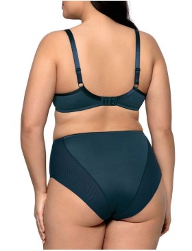 Мягкий формованный бюстгальтер Mefemi ANITA U minimizer изумруд, Цвет: изумруд, Размеры: 80C, изображение 4