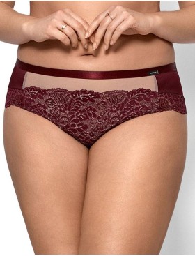 Трусы брифы Nipplex BENITA SZORTY, Цвет: бургундское вино, Размеры: 2XL