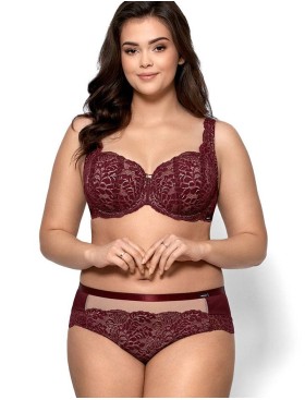 Трусы брифы Nipplex BENITA SZORTY, Цвет: бургундское вино, Размеры: 2XL, изображение 3