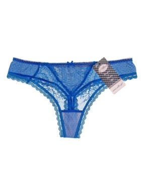 Трусы стринги Alles BLUE DIAMOND stringi, Цвет: голубой, Размеры: S, изображение 3
