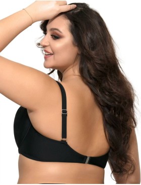 Бюстгальтер пляжный мягкий Ava SK113 M черный, Цвет: черный, Размеры: 70F, изображение 2