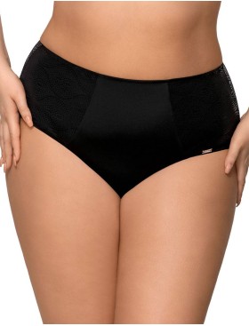 Трусы купальные высокие с мерцающими вставками Ava SF126/4 черный, Цвет: черный, Размеры: S