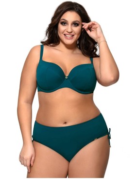 Верх купальника с поролоновой чашкой Ava SK13 U изумруд, Цвет: изумруд, Размеры: 80C, изображение 2