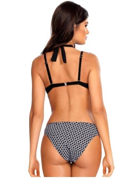 Раздельный купальник пуш-ап Lorin L2398/1, Цвет: черный, Размеры: 70B, изображение 2