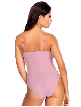 Слитный купальник Lorin L4417/1, Цвет: слива, Размеры: S, изображение 2