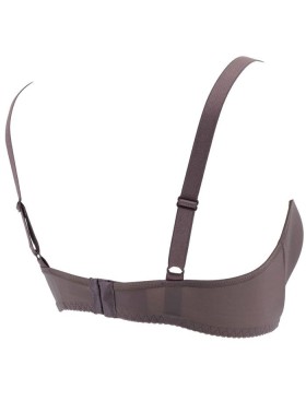 Бюстгальтер спейсер Milavitsa 119141 шоколадный трюф, Цвет: шоколадный трюф, Размеры: 75F, изображение 4