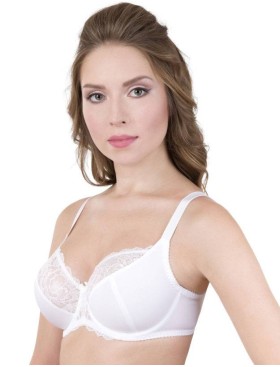 Бюстгальтер мягкий Milavitsa 102910 / 122910 белый, Цвет: белый, Размеры: 70I, изображение 4