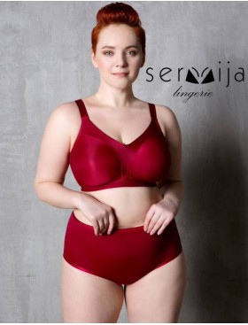 Трусы слипы высокие Sermija MARI 178-19-AK / 179-19-AK красная румба, Цвет: красная румба, Размеры: S, изображение 7