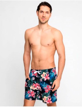 Пляжные мужские шорты LEYEROO MARK 006, Цвет: мульти, Размеры: 2XL