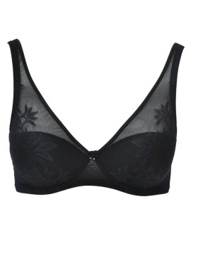 Бюстгальтер бралетт без косточек Leilieve FREE C1001 nero, Цвет: nero (черный), Размеры: 65B, изображение 6