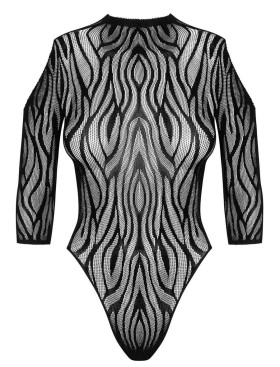 Соблазнительное боди Obsessive B130 TEDDY, Цвет: черный, Размеры: S/M/L, изображение 5