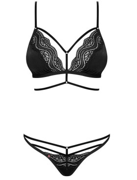 Сексуальный комплект Obsessive DIYOSA SET, Цвет: черный, Размеры: L/XL, изображение 3